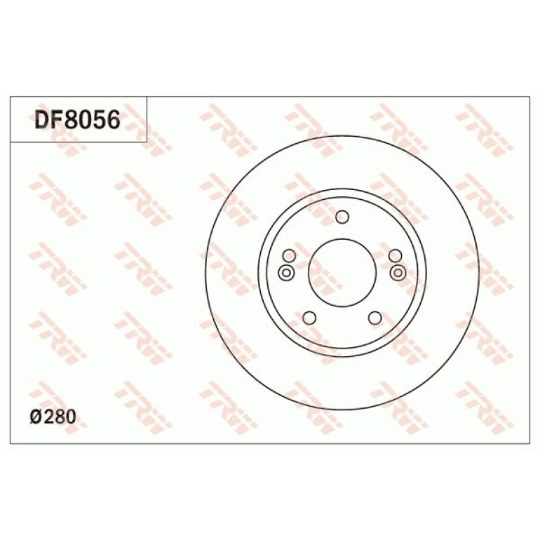 Bremsscheibe DF8056 Bremsscheibe DF8056