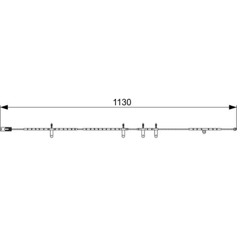 Warnkontakt, Bremsbelagverschleiß 1 987 473 016 Warnkontakt, Bremsbelagverschleiß 1 987 473 016