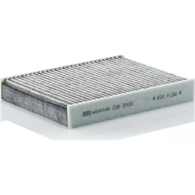 MANN-FILTER CUK 2433 Innenraumfilter, Aktivkohlefilter MANN-FILTER CUK 2433 Innenraumfilter, Aktivkohlefilter