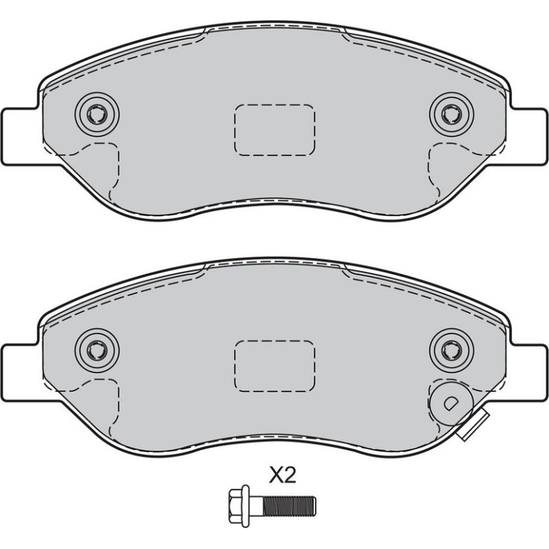Bremsbelagsatz, Scheibenbremse 601380 Bremsbelagsatz, Scheibenbremse 601380