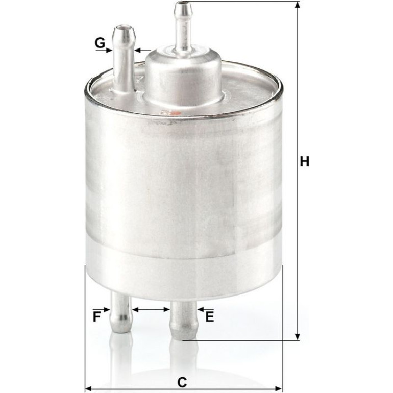 Kraftstofffilter WK 711/1 Kraftstofffilter WK 711/1