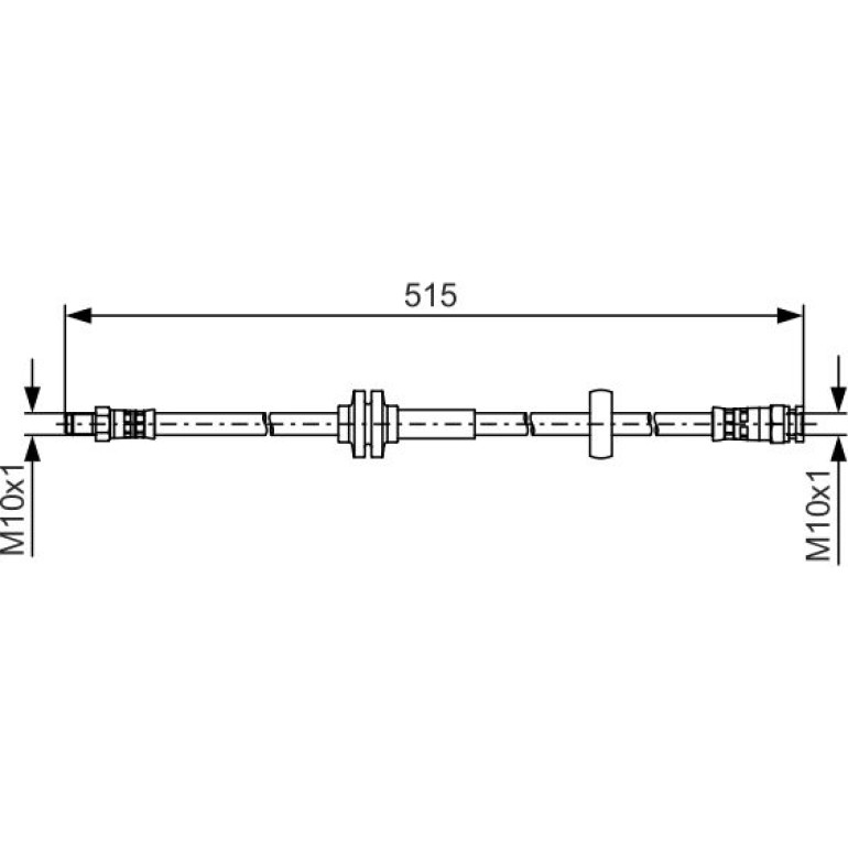 Bremsschlauch 1 987 481 482