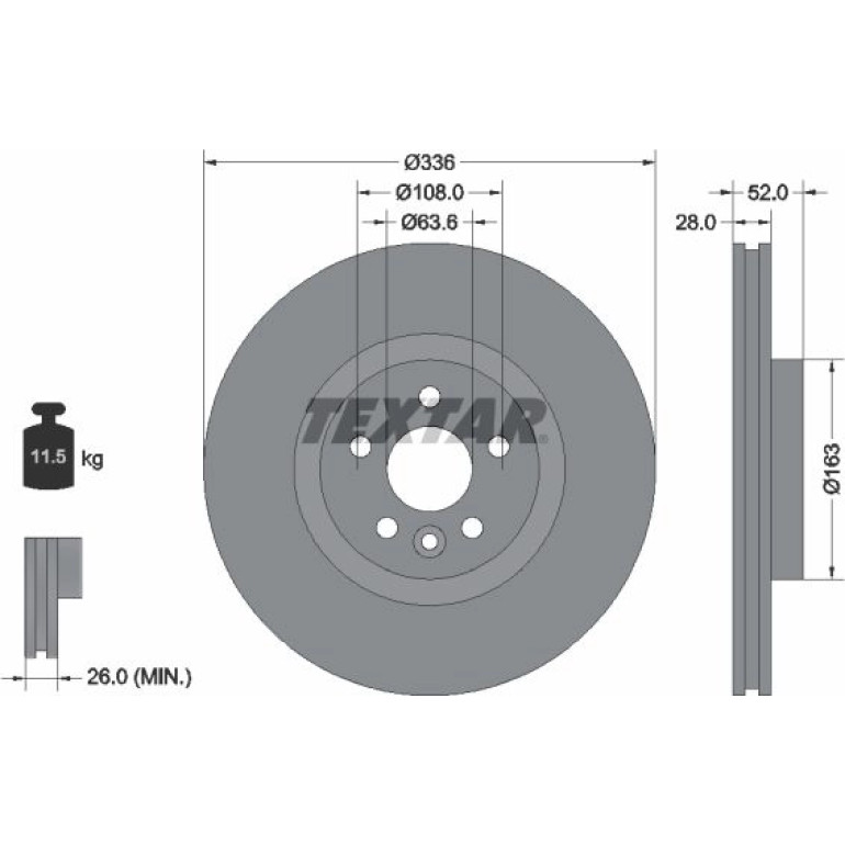 Bremsscheibe 92168203