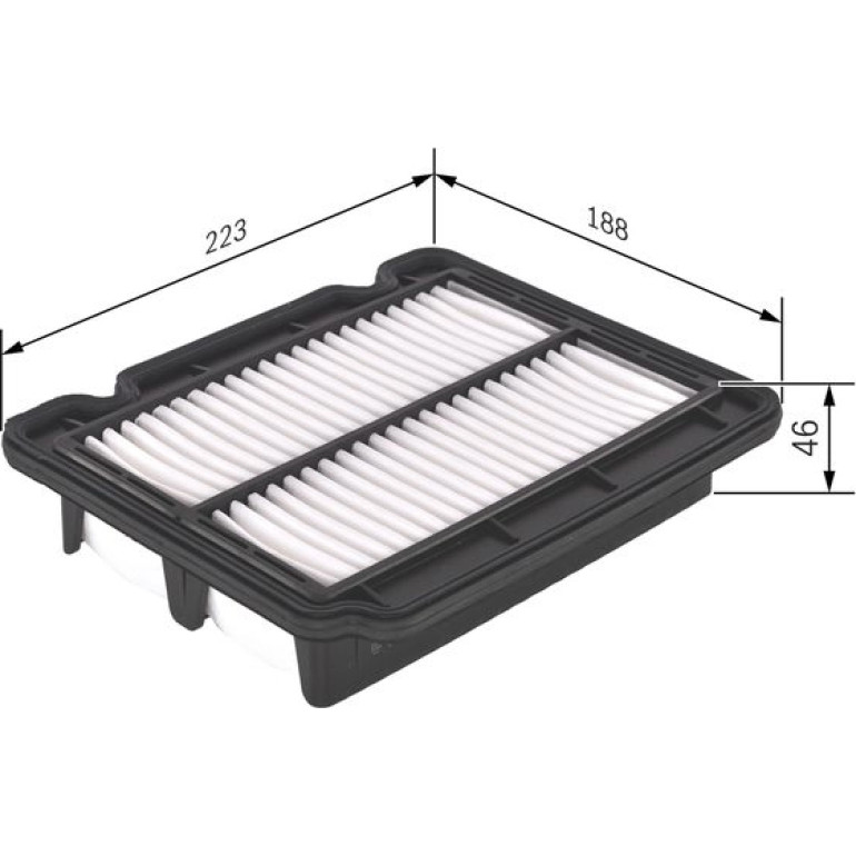 BOSCH F 026 400 043 Luftfilter BOSCH F 026 400 043 Luftfilter