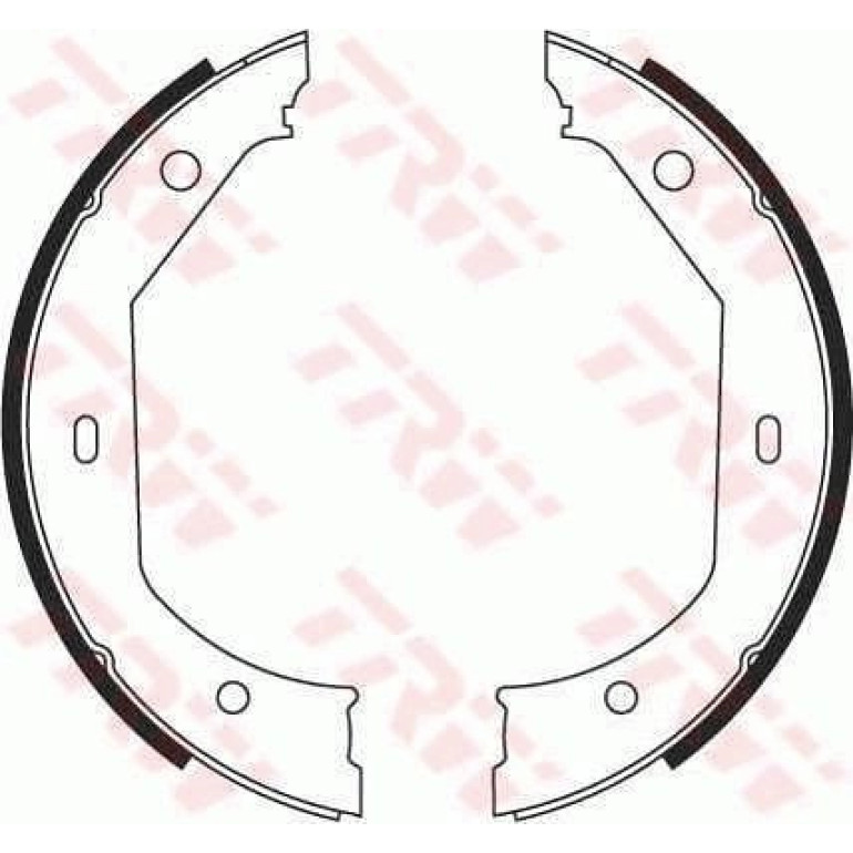 Bremsbackensatz, Feststellbremse GS8656 Bremsbackensatz, Feststellbremse GS8656