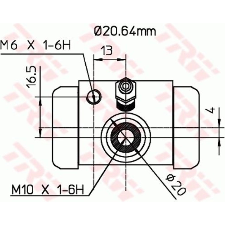Radbremszylinder BWF312 Radbremszylinder BWF312