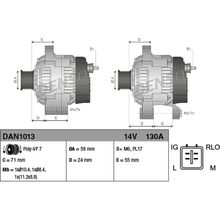 Generator DAN1013