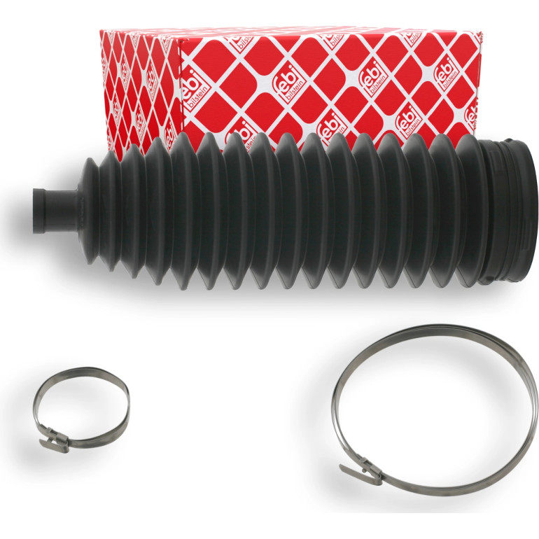 FEBI BILSTEIN 27128 Faltenbalgsatz, Lenkung FEBI BILSTEIN 27128 Faltenbalgsatz, Lenkung