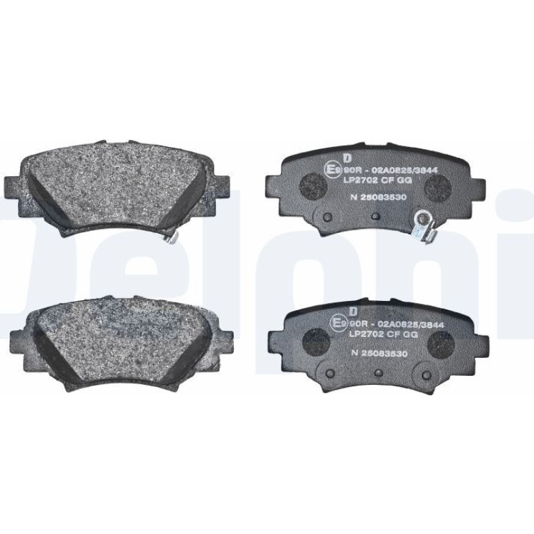 Bremsbelagsatz, Scheibenbremse LP2702 Bremsbelagsatz, Scheibenbremse LP2702
