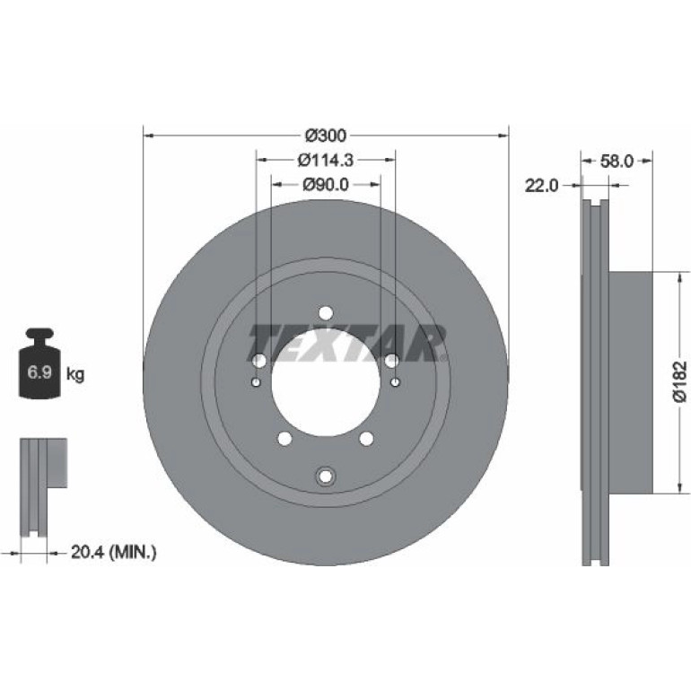 Bremsscheibe 92170603