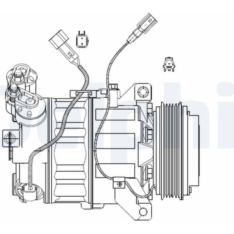 Kompressor, Klimaanlage CS20482 Kompressor, Klimaanlage CS20482
