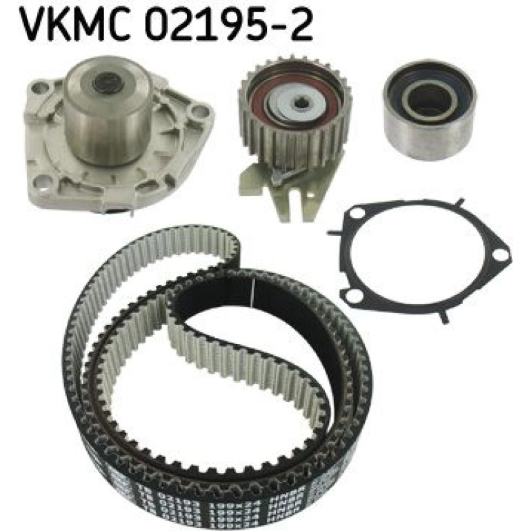 Wasserpumpe + Zahnriemensatz VKMC 02195-2