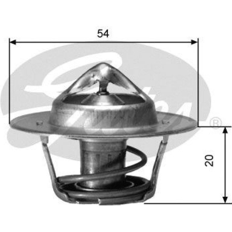 Thermostat, Kühlmittel TH00182G2 Thermostat, Kühlmittel TH00182G2