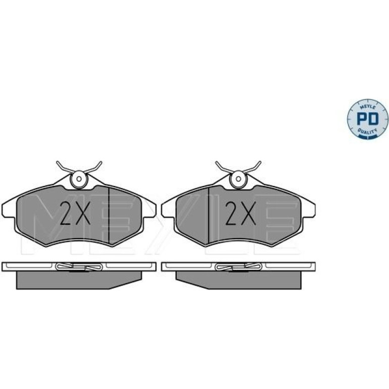 Bremsbelagsatz, Scheibenbremse 025 234 0719/PD