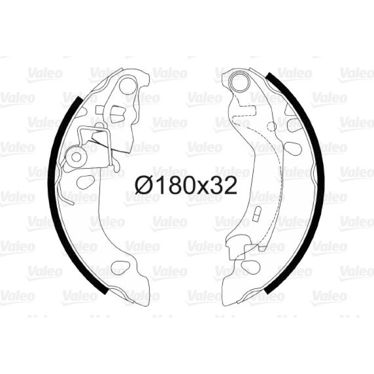 Bremsbackensatz 564081 Bremsbackensatz 564081