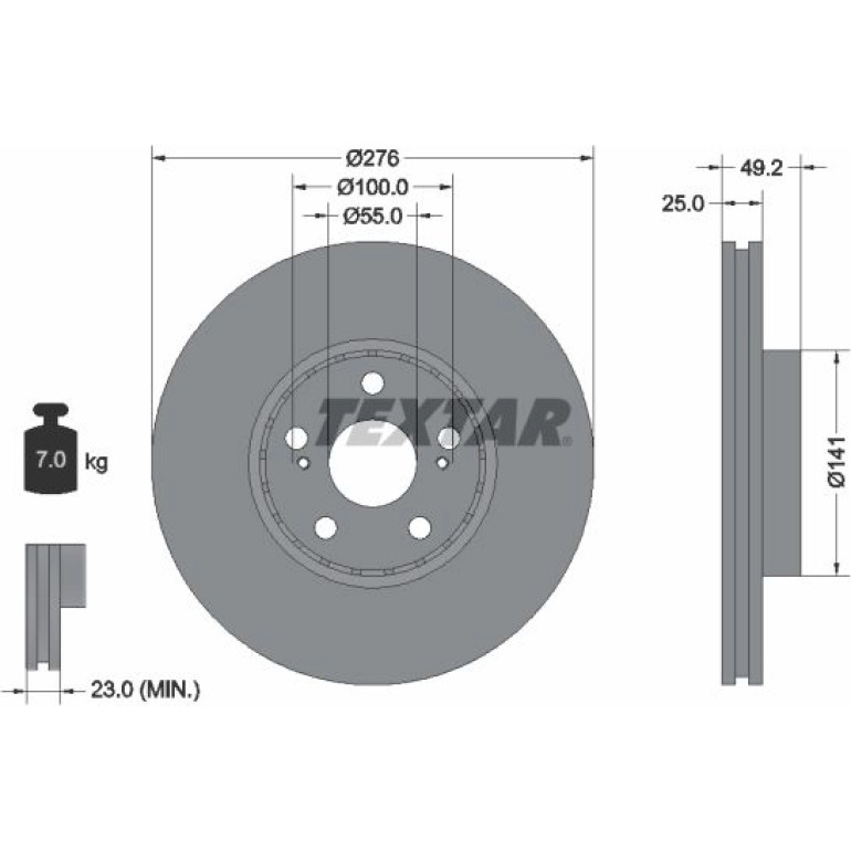 Bremsscheibe 92126403