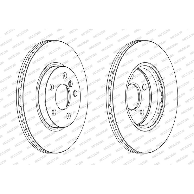 FERODO DDF2613C Bremsscheibe 294x22mm, 5x112, Belüftet, beschichtet FERODO DDF2613C Bremsscheibe 294x22mm, 5x112, Belüftet, beschichtet