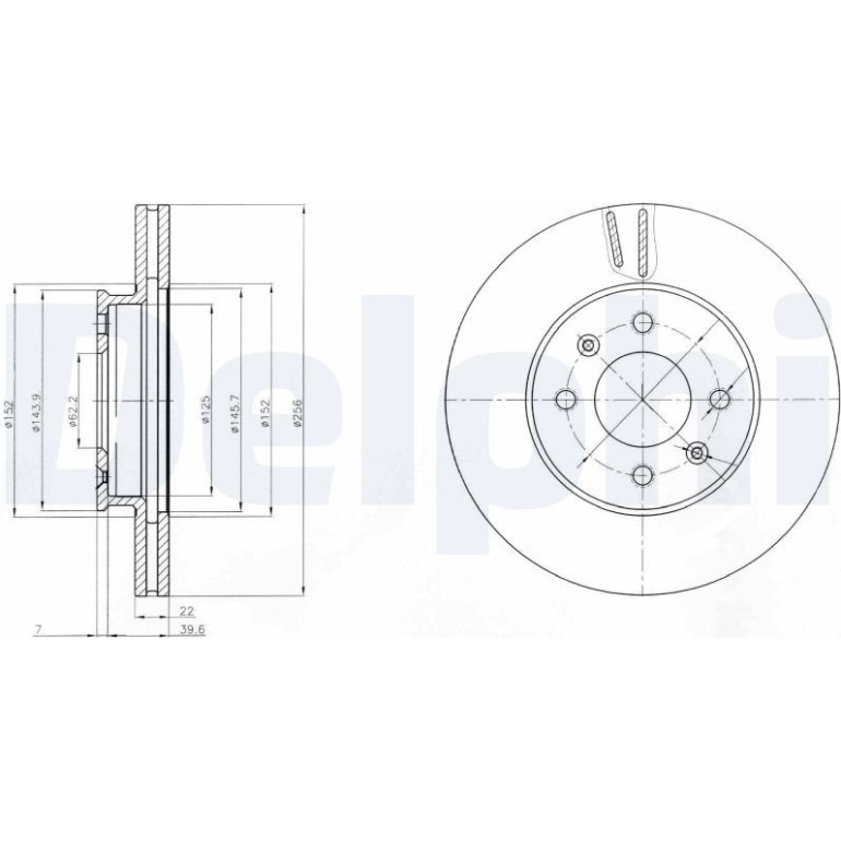 Bremsscheibe BG4096 Bremsscheibe BG4096