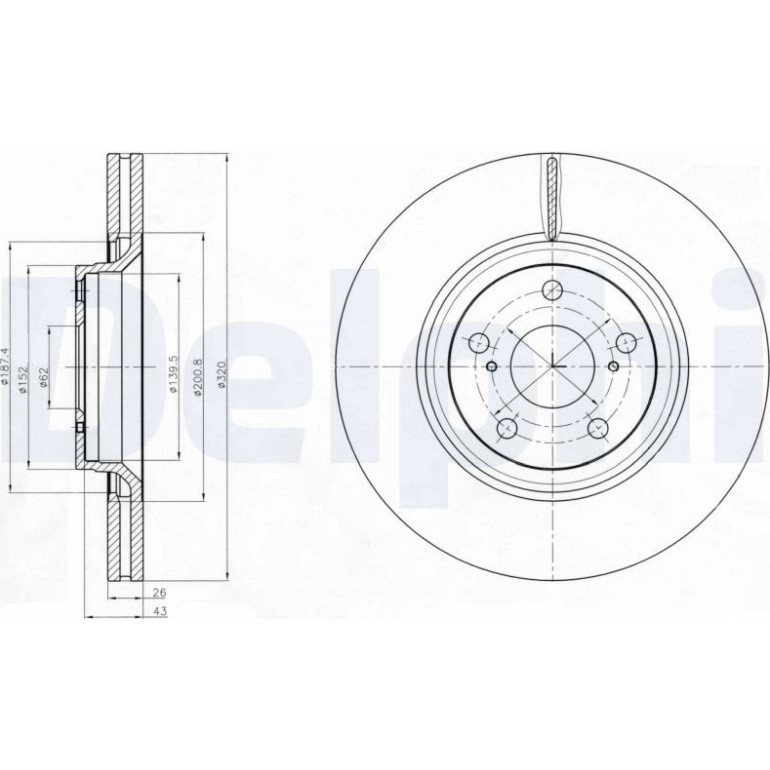 Bremsscheibe BG4235 Bremsscheibe BG4235