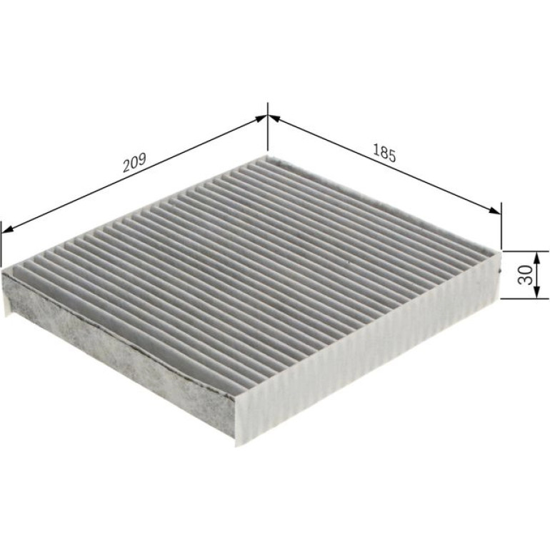 BOSCH 1 987 435 570 Innenraumfilter