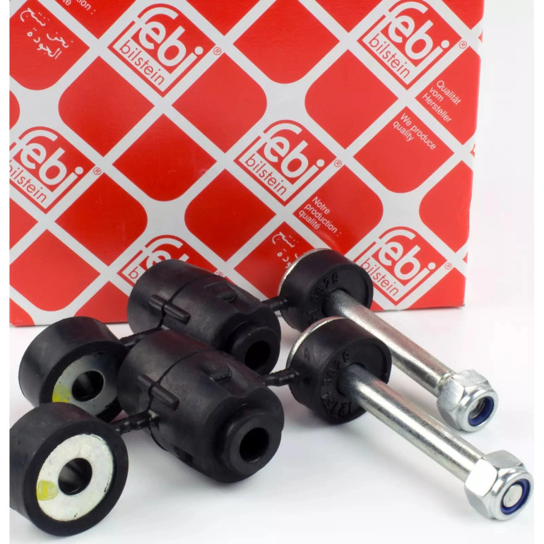 FEBI BILSTEIN 12164 Koppelstange Vorderachse Links + Rechts, mit selbstsichernder Mutter FEBI BILSTEIN 12164 Koppelstange Vorderachse Links + Rechts, mit selbstsichernder Mutter