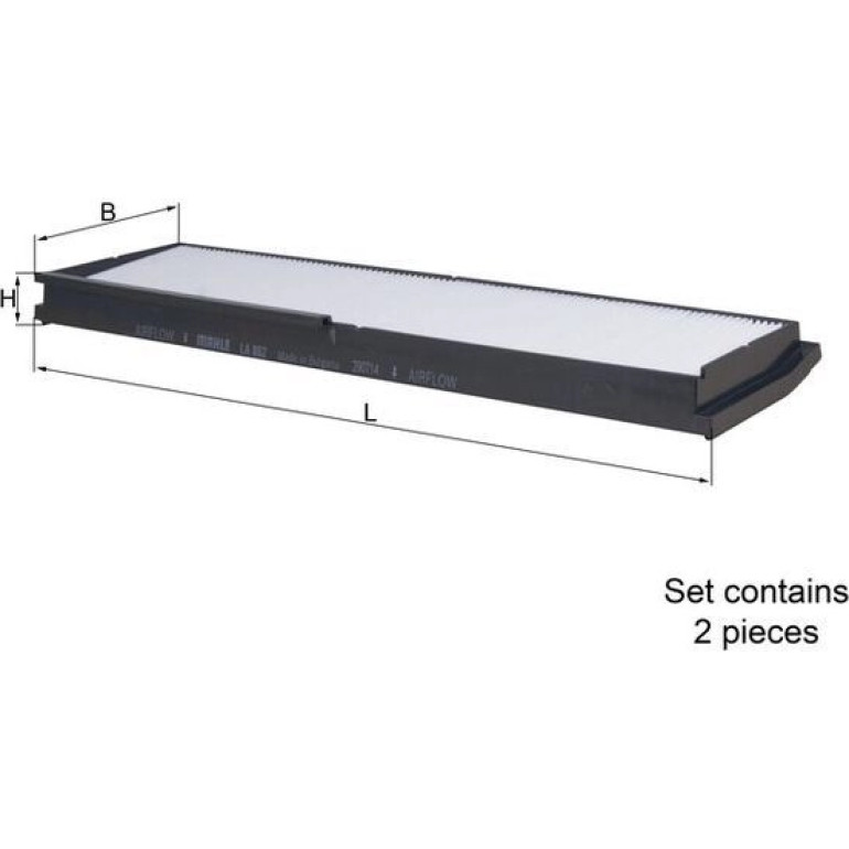 Filter, Innenraumluft LA 862/S