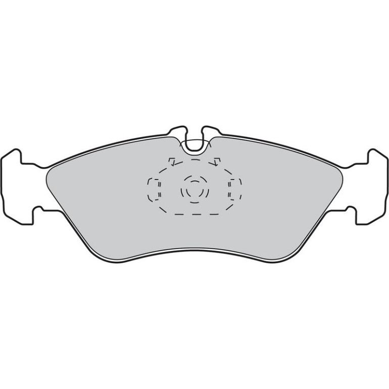 Bremsbelagsatz, Scheibenbremse 598046 Bremsbelagsatz, Scheibenbremse 598046
