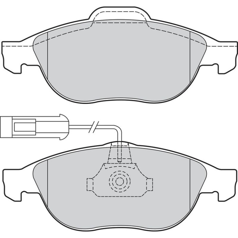 Bremsbelagsatz, Scheibenbremse 302074 Bremsbelagsatz, Scheibenbremse 302074