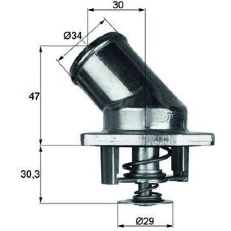 Thermostat, Kühlmittel TI 3 87
