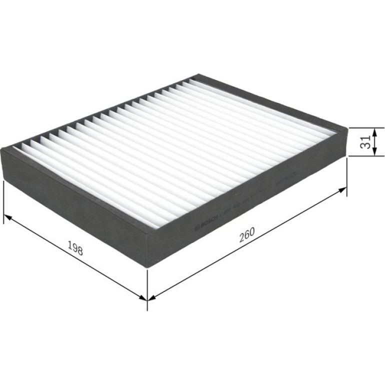 BOSCH 1 987 432 221 Innenraumfilter BOSCH 1 987 432 221 Innenraumfilter