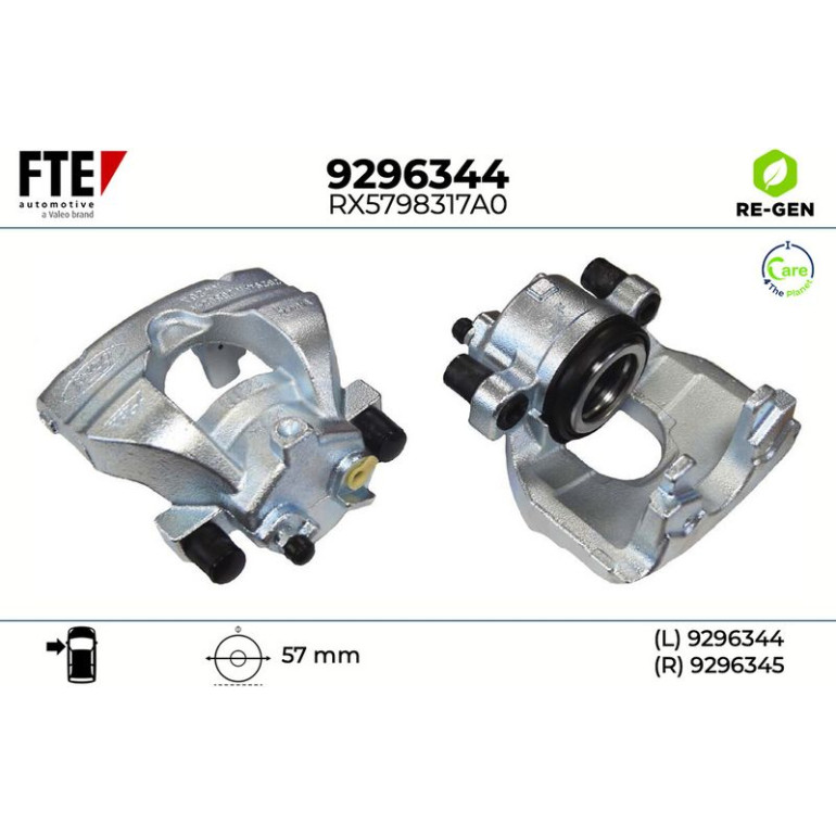 Bremssattel 9296344 Bremssattel 9296344