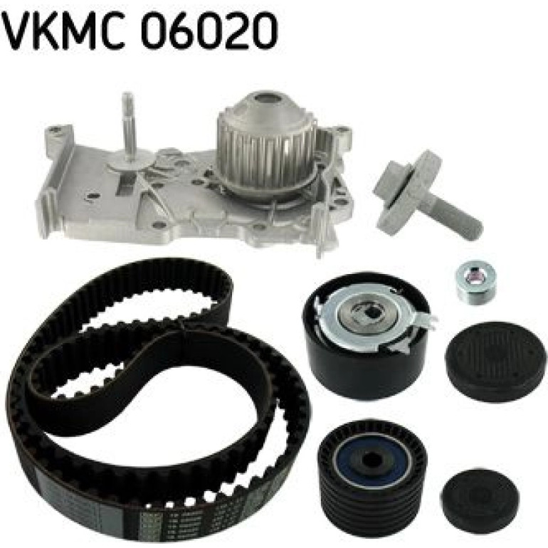 Wasserpumpe + Zahnriemensatz VKMC 06020