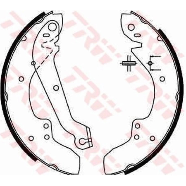 Bremsbackensatz GS6167 Bremsbackensatz GS6167