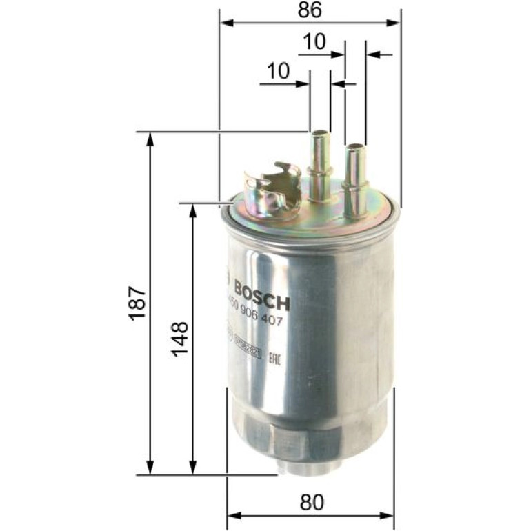 Kraftstofffilter 0 450 906 407