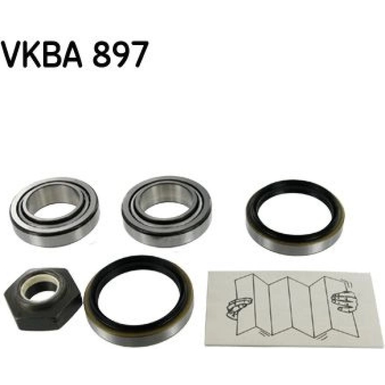 Radlagersatz VKBA 897