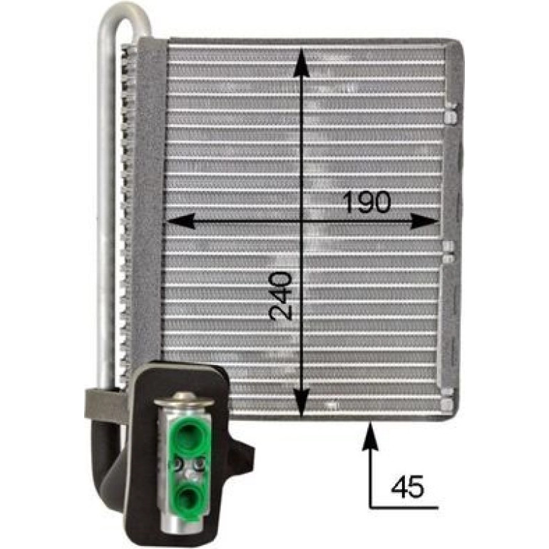 Verdampfer, Klimaanlage AE 118 000P