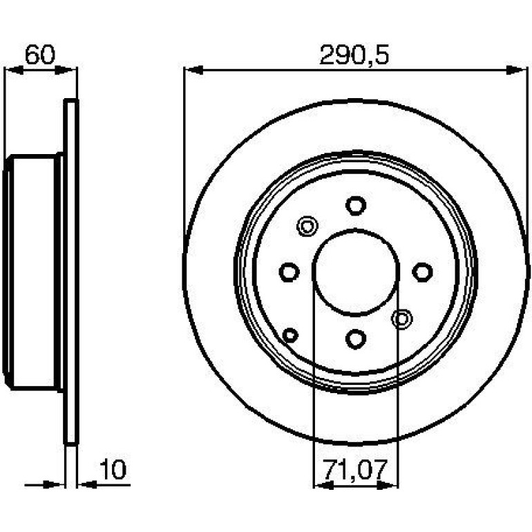 Bremsscheibe 0 986 478 877 Bremsscheibe 0 986 478 877