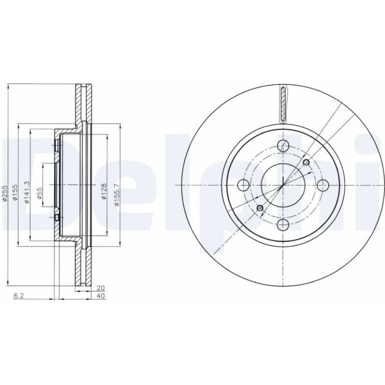 Bremsscheibe BG4274 Bremsscheibe BG4274