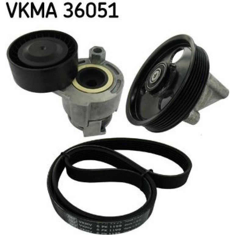 Keilrippenriemensatz VKMA 36051 Keilrippenriemensatz VKMA 36051