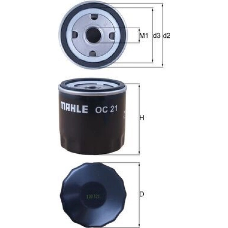 Ölfilter OC 21 Ölfilter OC 21