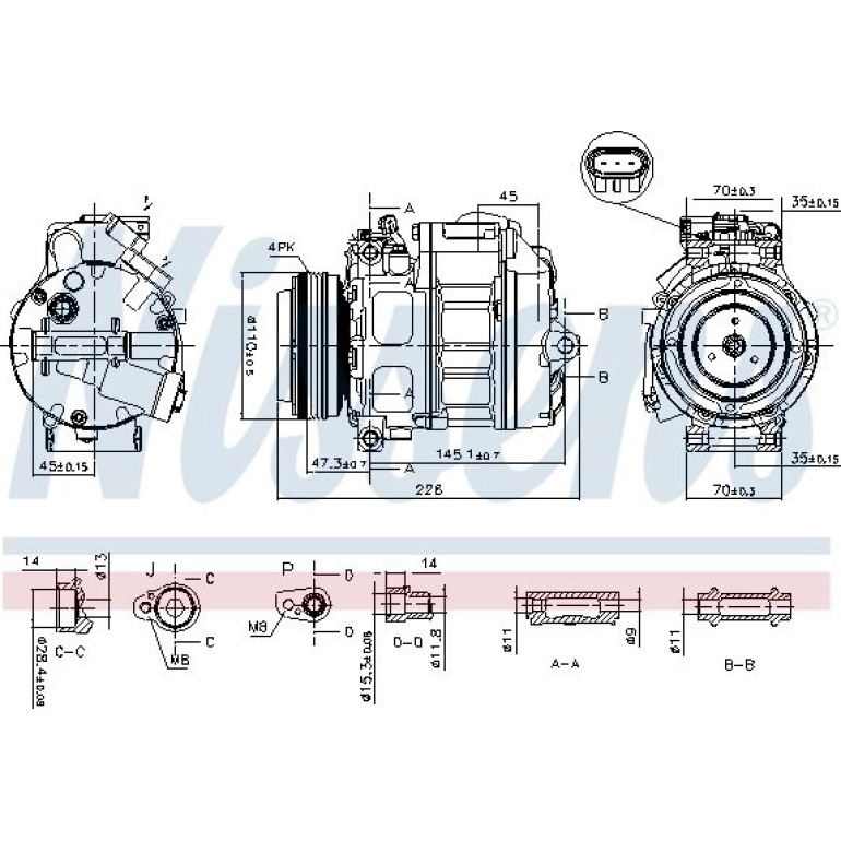 Kompressor, Klimaanlage 890329 Kompressor, Klimaanlage 890329