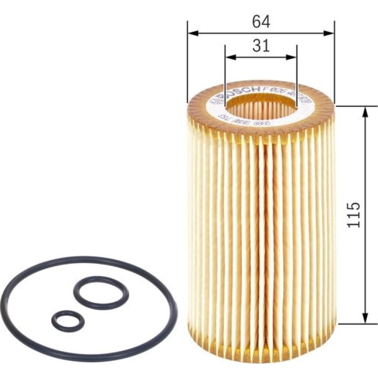 BOSCH F 026 407 070 Ölfilter