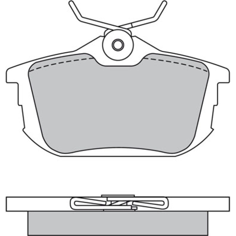 Bremsbelagsatz, Scheibenbremse 1170118 Bremsbelagsatz, Scheibenbremse 1170118