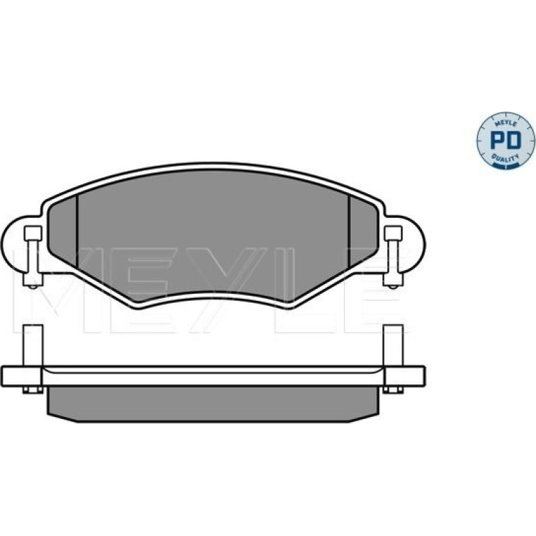 Bremsbelagsatz, Scheibenbremse 025 233 4017/PD