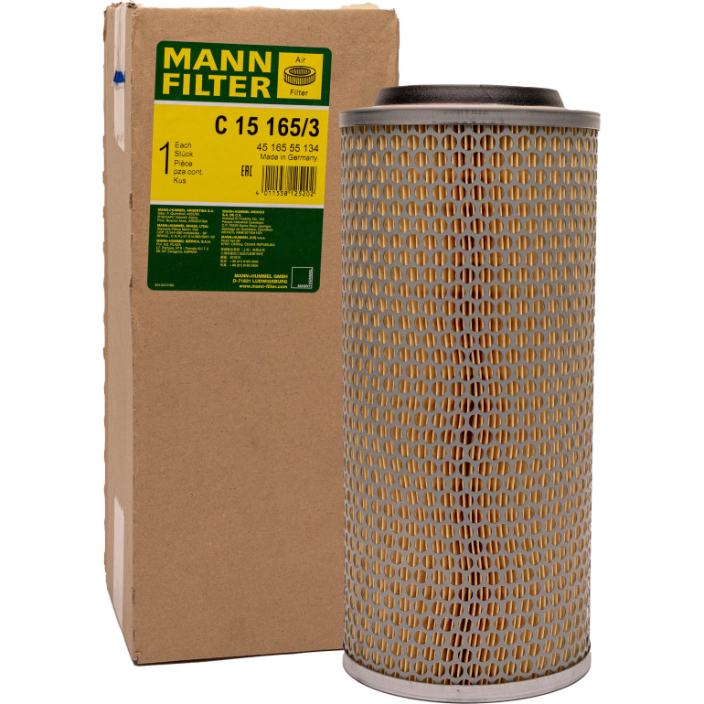 MANN-FILTER C 15 165/3 Sekundärluftfilter
