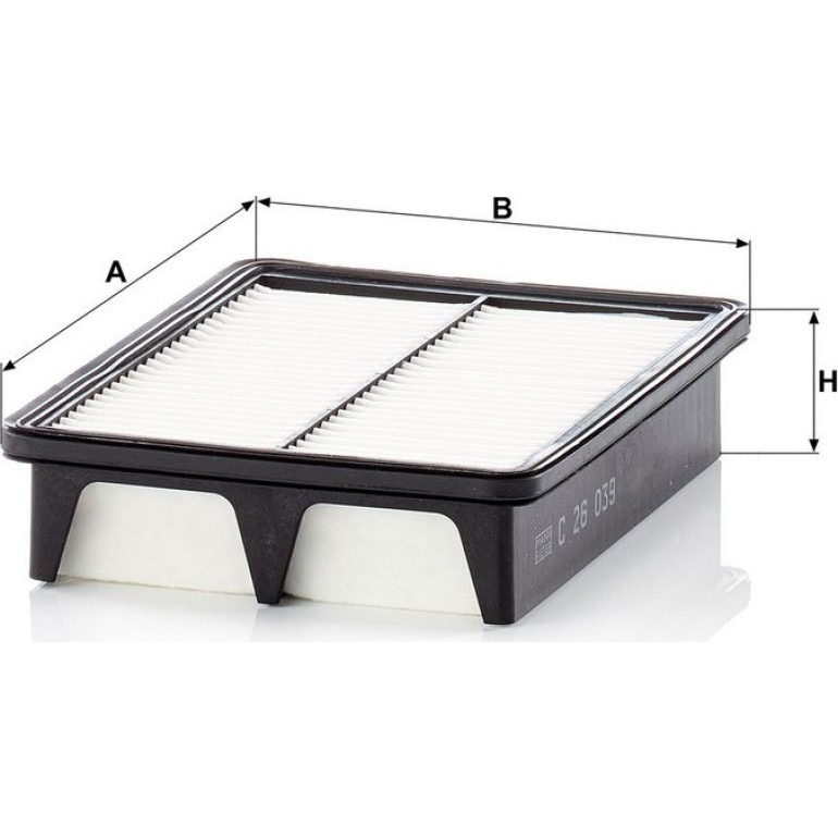 MANN-FILTER C 26 039 Luftfilter MANN-FILTER C 26 039 Luftfilter
