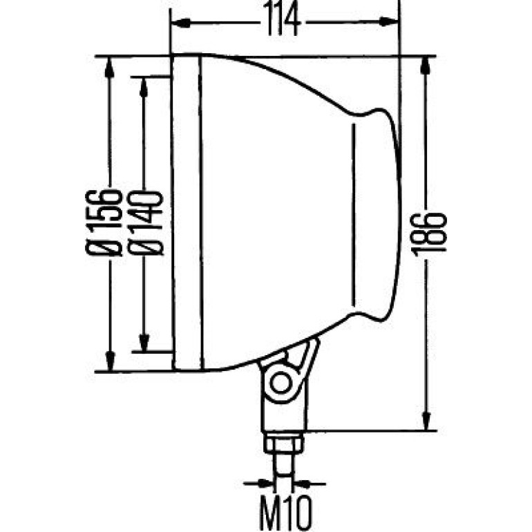 Arbeitsscheinwerfer 1G3 003 710-021