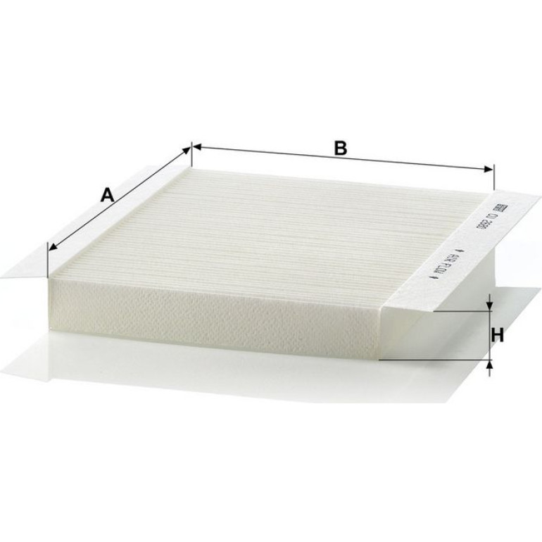 MANN-FILTER CU 2680 Innenraumfilter, Partikelfilter