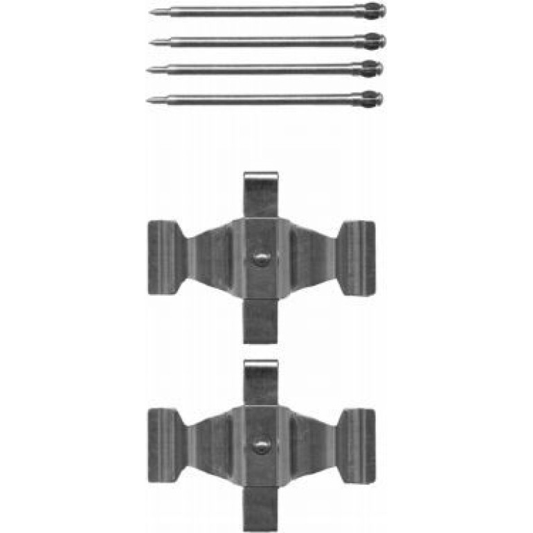 Zubehörsatz, Scheibenbremsbelag 8DZ 355 204-041 Zubehörsatz, Scheibenbremsbelag 8DZ 355 204-041