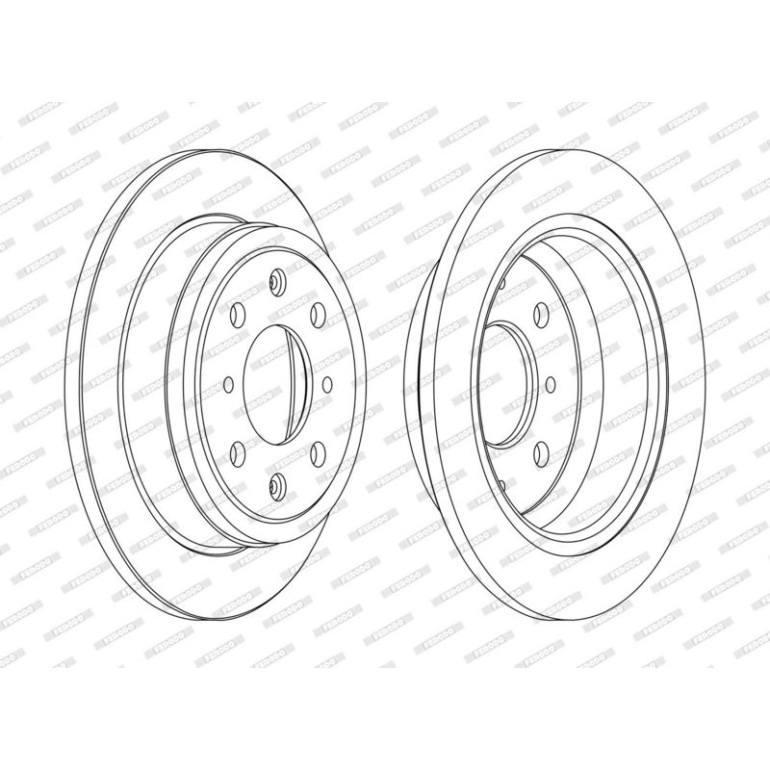 Bremsscheibe DDF468C Bremsscheibe DDF468C